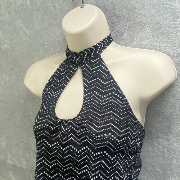 Vintage Y2k Guess Halter Top XS Mesh Indie Fairy Grunge Whimsigoth Boho - Picture 3 of 12